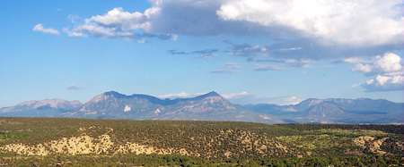 a western colorado mountain view